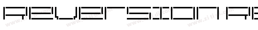 Reversion Regular字体转换